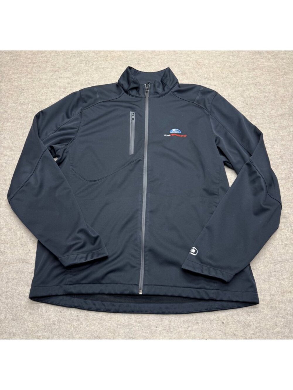 Ogio Ford Performance Black Full Zip Up Jacket Size Men's Large - Picture 1 of 10